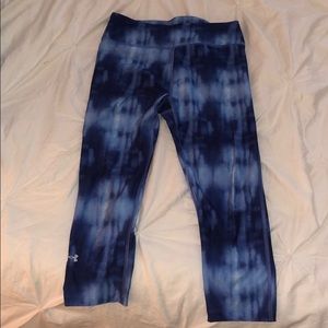 Blue under armour leggings